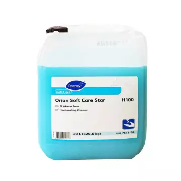 Diversey Orion Soft Care Star H100 Sıvı El Sabunu 20 Litre (7511160)