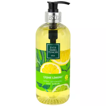 Eyüp Sabri Tuncer Çeşme Limonu Kokulu Doğal Zeytinyağlı Sıvı Sabun 500 ml