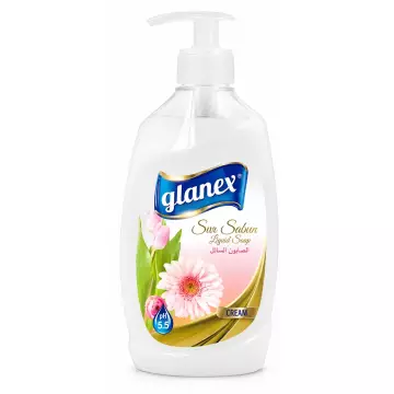 Glanex Sıvı El Sabunu Creamy (Beyaz) 400 ml