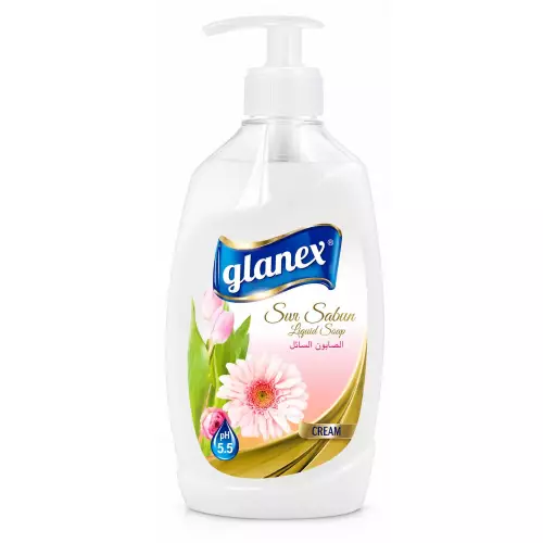 Glanex Sıvı El Sabunu Creamy (Beyaz) 400 ml