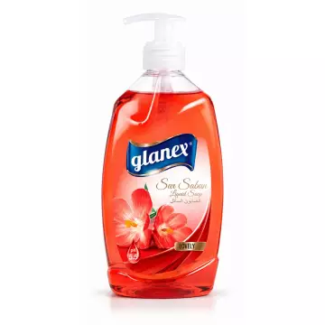Glanex Sıvı El Sabunu Lovely (Kırmızı) 400 ml