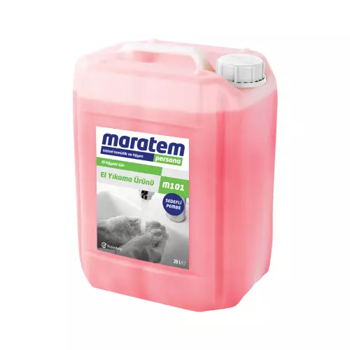 Maratem M101 Sıvı El Sabunu Pembe Sedefli 20 LT