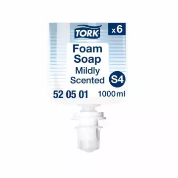 Tork Mild Köpük Sabun Premium 1 Litre x 6 Adet (520501)