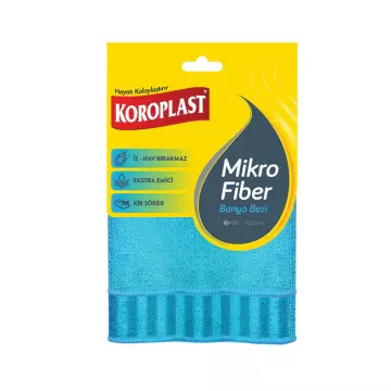 Koroplast Mikrofiber Banyo Bezi 2'li Paket