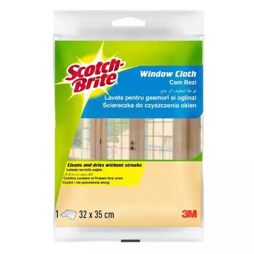Scotch Brite Cam Bezi 32x35 cm Tekli