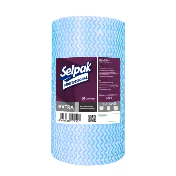 Selpak Professional Temizlik Bezi Mavi 100 Yaprak