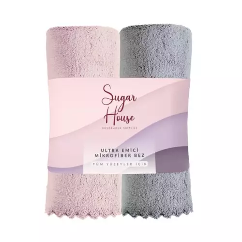 Sugar House Ultra Emici Mikrofiber Temizlik Bezi 2'li