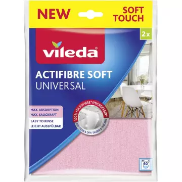 Vileda Actifibre Soft Mikrofiber Temizlik Bezi 2'li Paket