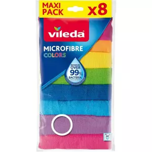 Vileda Mikrofiber Colors Çok Amaçlı Temizlik Bezi 8'li Paket