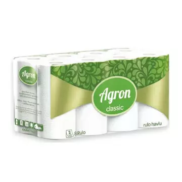 Agron Kağıt Havlu 8'li Paket