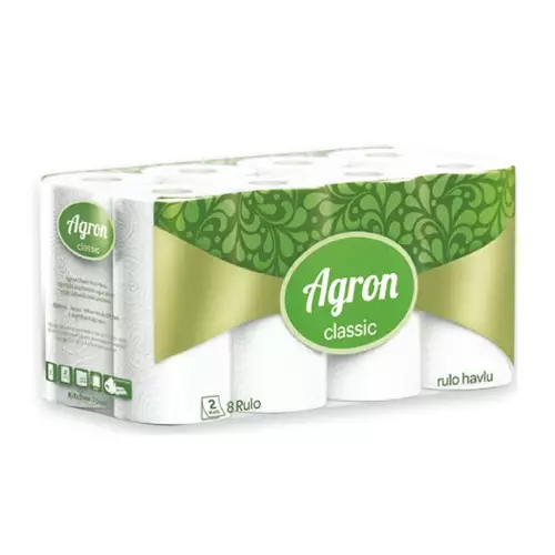 Agron Kağıt Havlu 8'li Paket