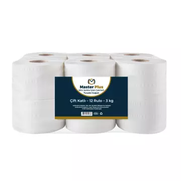 Master Plus Mini Jumbo Tuvalet Kağıdı 12'li