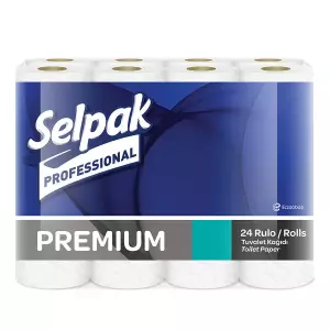 Selpak Professional Premium Tuvalet Kağıdı 3 Katlı 24'lü Paket