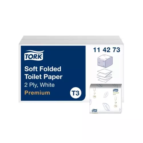 Tork C Katlamalı Tuvalet Kağıdı Premium 252 Yaprak 30'lu (114273)