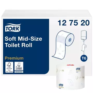Tork Çift Rulo Tuvalet Kağıdı Premium 90 metre x 27'li (127520)