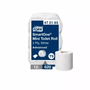 Tork SmartOne Mini Tuvalet Kağıdı Advanced 112 metre x 12'li (472193)