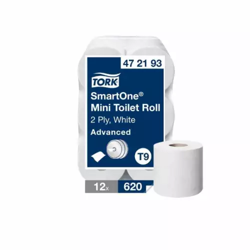 Tork SmartOne Mini Tuvalet Kağıdı Advanced 112 metre x 12'li (472193)