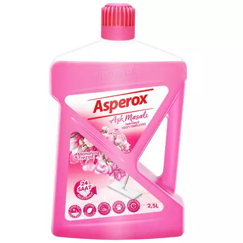 Asperox Parfümlü Yüzey Temizleyici Aşk Masalı Manolya & Frezya 2.5 Litre