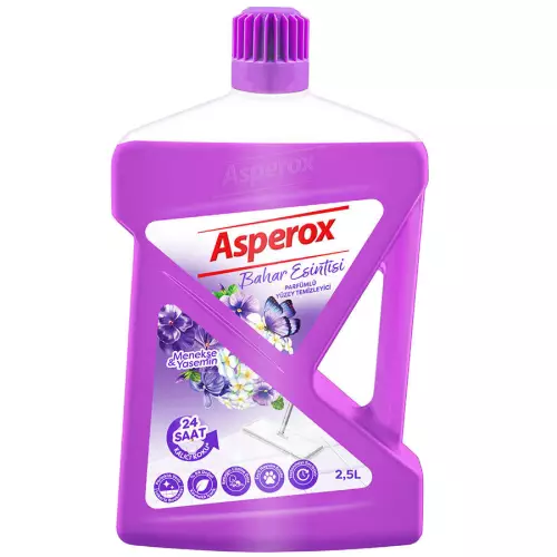 Asperox Parfümlü Yüzey Temizleyici Bahar Esintisi Menekşe & Yasemin 2.5 Litre