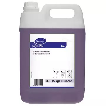 Diversey Suma Dis D4 Mutfak Yüzey Dezenfektanı 5 Litre (70024691)