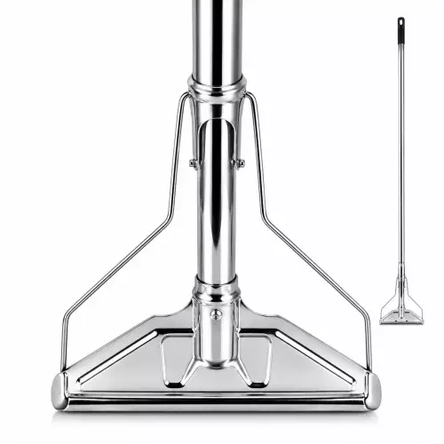 Ceymop Islak Mop Aparatı Geniş - Metal Yaylı Sap 120 cm (CYP-617)