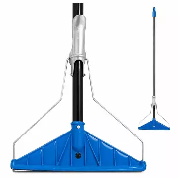 Ceymop Islak Mop Aparatı Geniş - Plastik Yaylı Sap 120 cm (CYP-616)