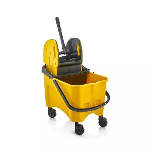 Ceymop Siena Plastik Presli Kat Temizlik Seti Arabası