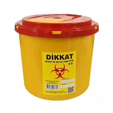 Ceymop Tıbbi Atık Kovası 5 Litre