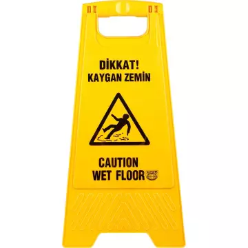 Kaygan Zemin PVC Uyarı Levhası 63x30 cm
