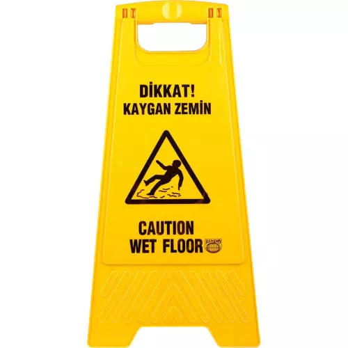 Kaygan Zemin PVC Uyarı Levhası 63x30 cm