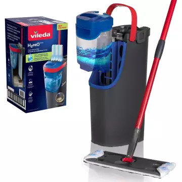 Vileda Flat Mop System H2PRO %100 Kirli ve Temiz Suyu Ayıran Temizlik Seti