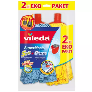 Vileda Klasik + Soft Yedek Paspas 2'li Paket