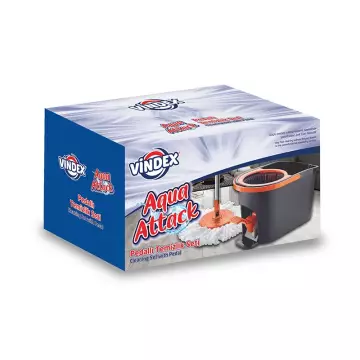 Vindex Aqua Attack Pedallı Temizlik Seti